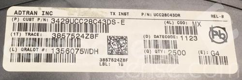 UCC28C43DRG4 by Texas Instruments